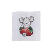 Baumwolllabel | Mausbeere #3 | Katzengold Designs