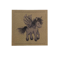 Label | 4x4 cm | Einhornzeit #1 | 30 Farben