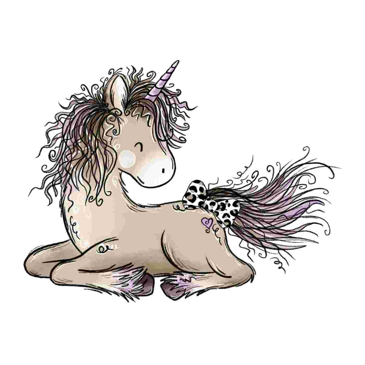 Bügelbild | Einhornzeit #2 | Katzengold Designs