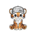 Bügelbild | Tiger #2 | Katzengold Designs