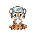 Bügelbild | Tiger #1 | Katzengold Designs