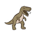 Bügelbild | Dino Scratchi #4 | Katzengold Designs