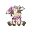 Bügelbild | little cow #4 | Katzengold Designs