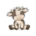Bügelbild | little cow #1 | Katzengold Designs