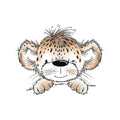 Bügelbild | Leopard #2 | Katzengold Designs