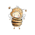 Bügelbild | Hummel #2 | Katzengold Designs