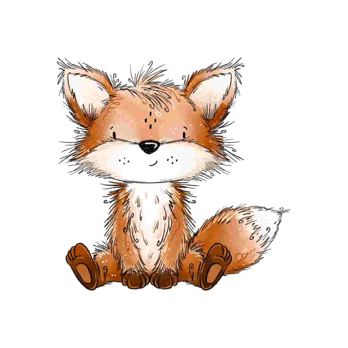 Bügelbild | Fuchs #1 | Katzengold Designs