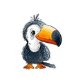 Bügelbild | Tucan #2 | Katzengold Designs