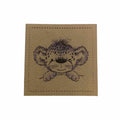 Label | 4x4 cm | Leopardies #2 | Katzengold Designs