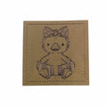 Label | 4x4 cm | Gänsebad #1 | Katzengold Designs