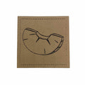 Label | 4x4 cm | Ananas #1 | Katzengold Designs