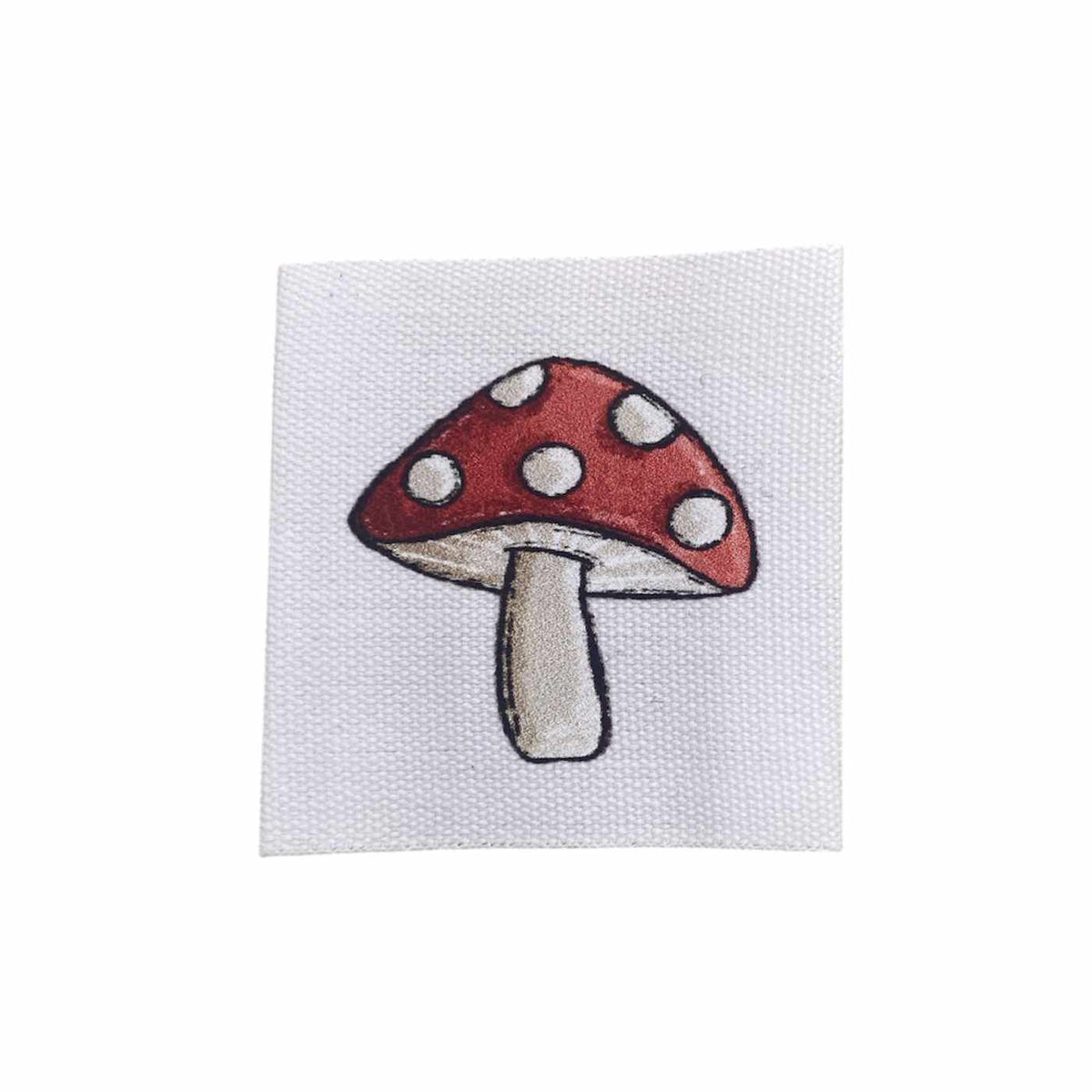 Baumwolllabel | Bauernhofzeit #2 Pilz | Katzengold Designs