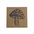 Label | 4x4 cm | Bauernhofzeit #2 Pilz | Katzengold Designs