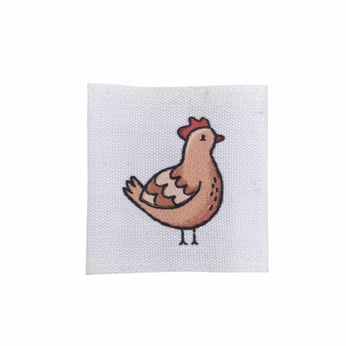 Baumwolllabel | Bauernhofzeit #5 Huhn | Katzengold Designs