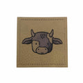 Label | 4x4 cm | Bauernhofzeit #9 Kuh | Katzengold Designs