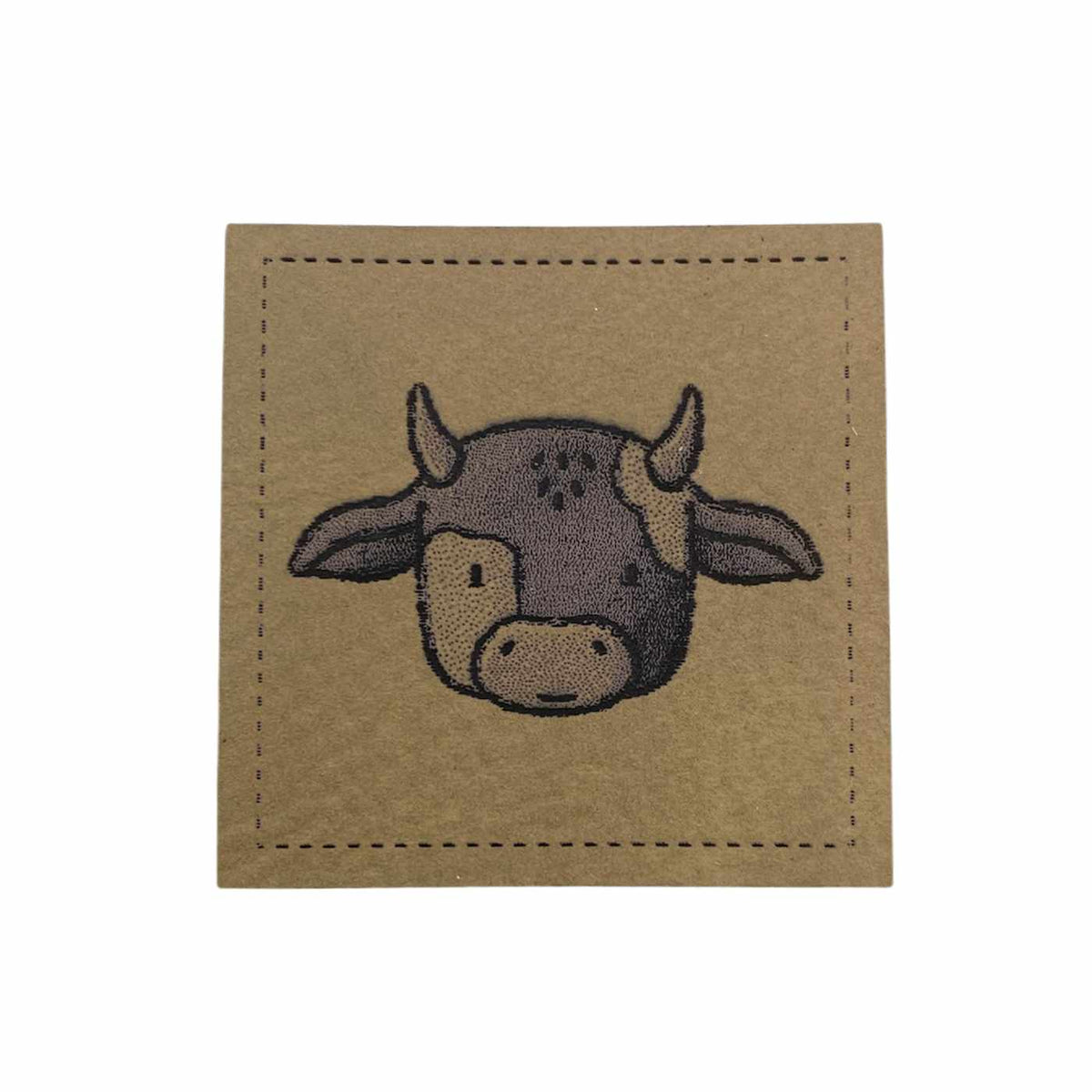 Label | 4x4 cm | Bauernhofzeit #9 Kuh | Katzengold Designs
