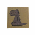 Label | 4x4 cm | Rex Skate #3 | Katzengold Designs