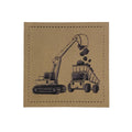 Label | 4x4 cm | Fahrzeuge | Katzengold Designs