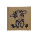 Label | 4x4 cm | little cow #3 | Katzengold Designs