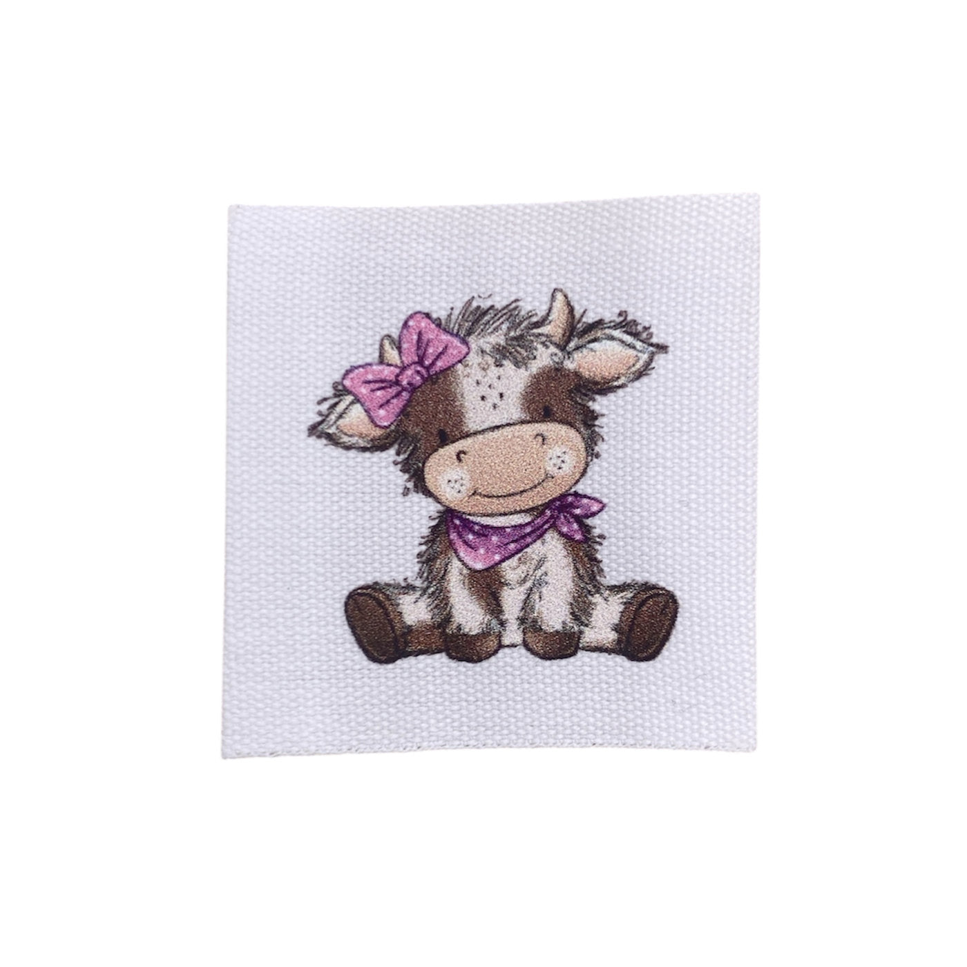 Baumwolllabel | little cow #4 | Katzengold Designs