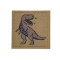Label | 4x4 cm | Dino Scratchi #4 | Katzengold Designs