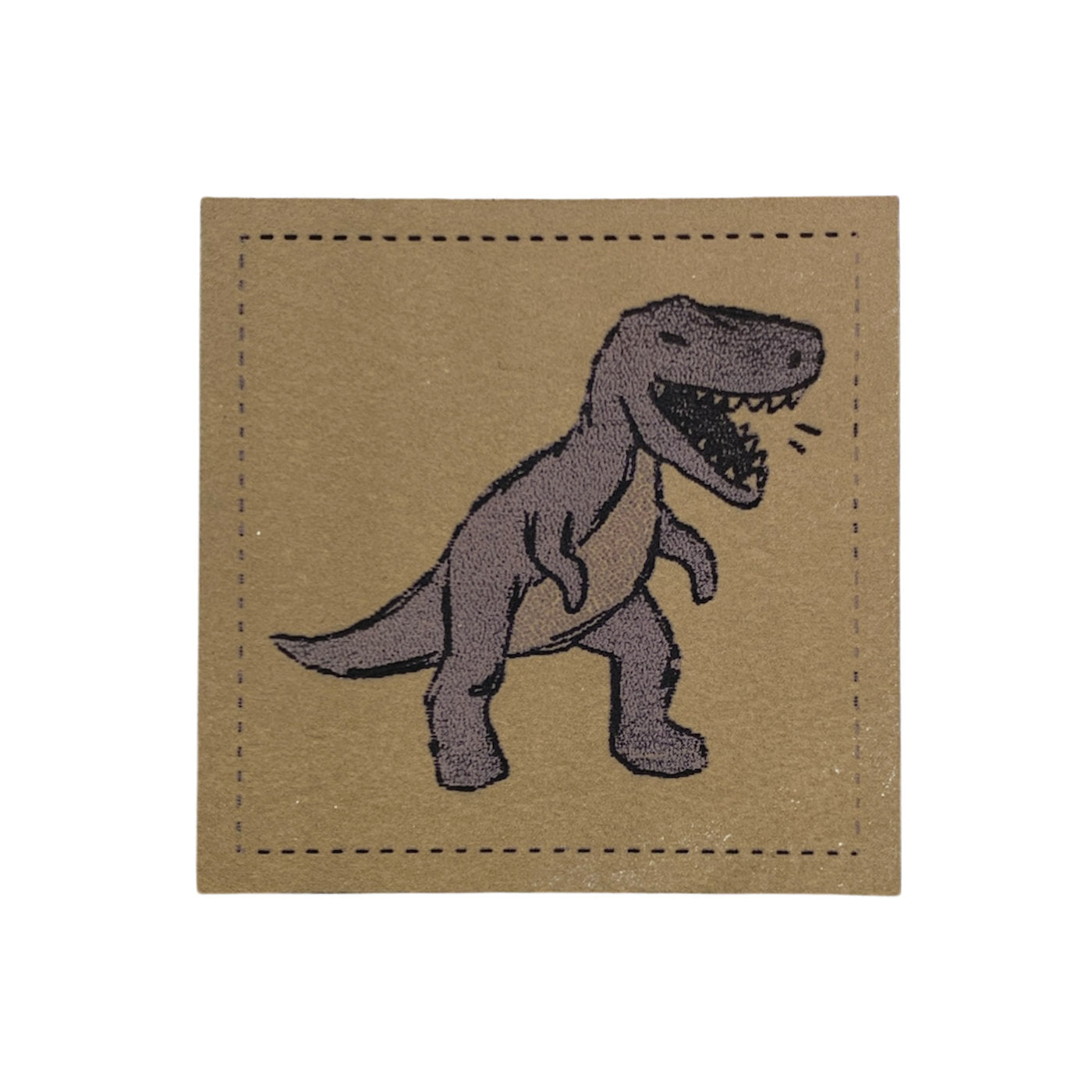 Label | 4x4 cm | Dino Scratchi #5 | Katzengold Designs