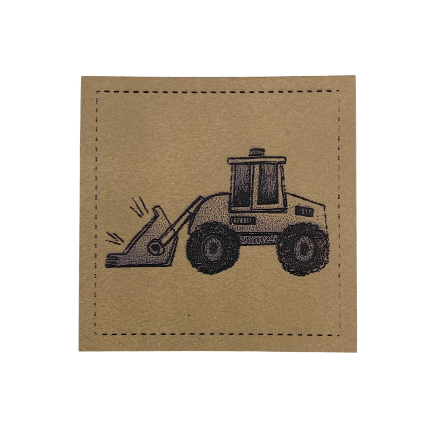Label | 4x4 cm | Bau Scratchi #1 | Katzengold Designs