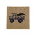 Label | 4x4 cm | Bau Scratchi #2 | Katzengold Designs