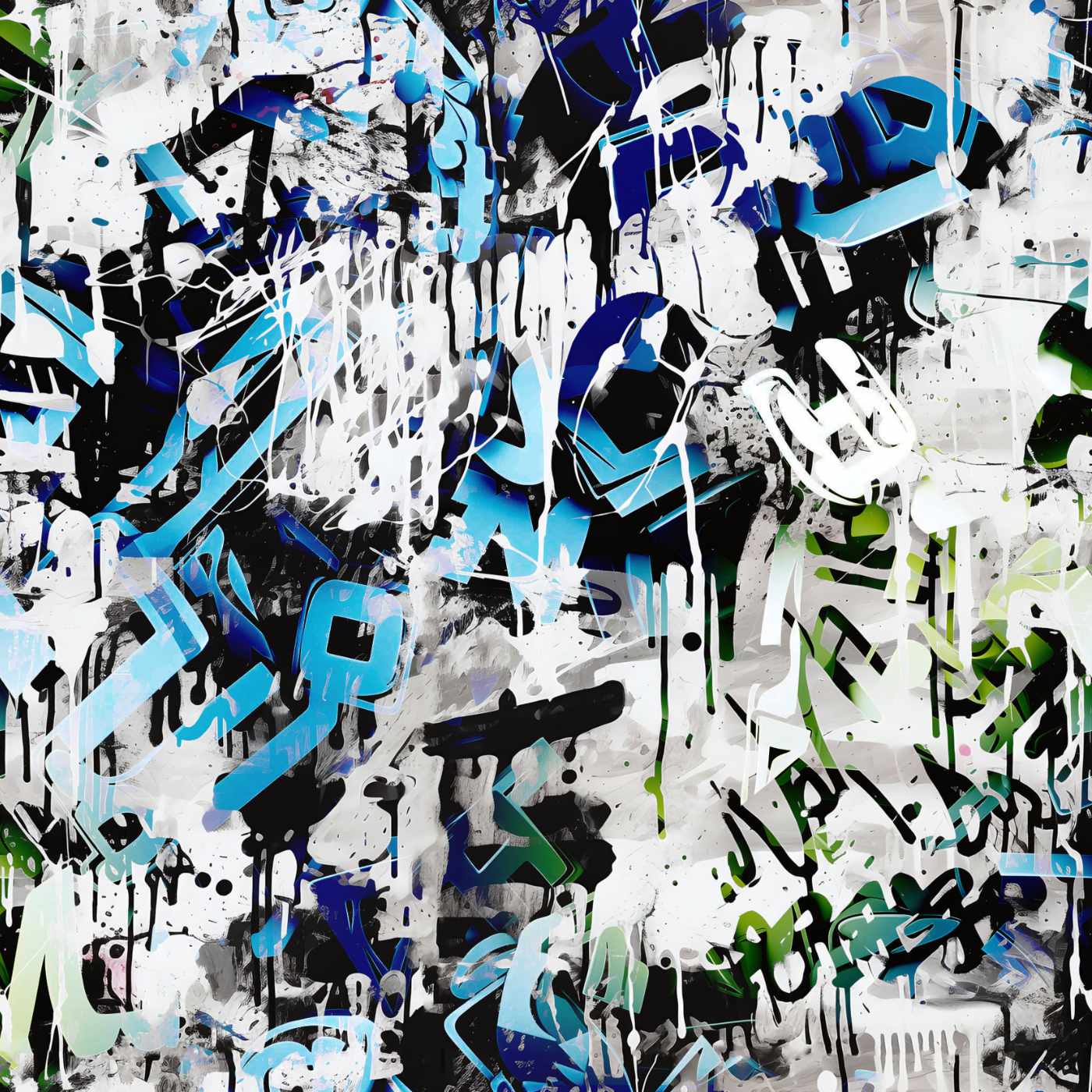 Kombi Graffiti bunt | Eigenproduktion