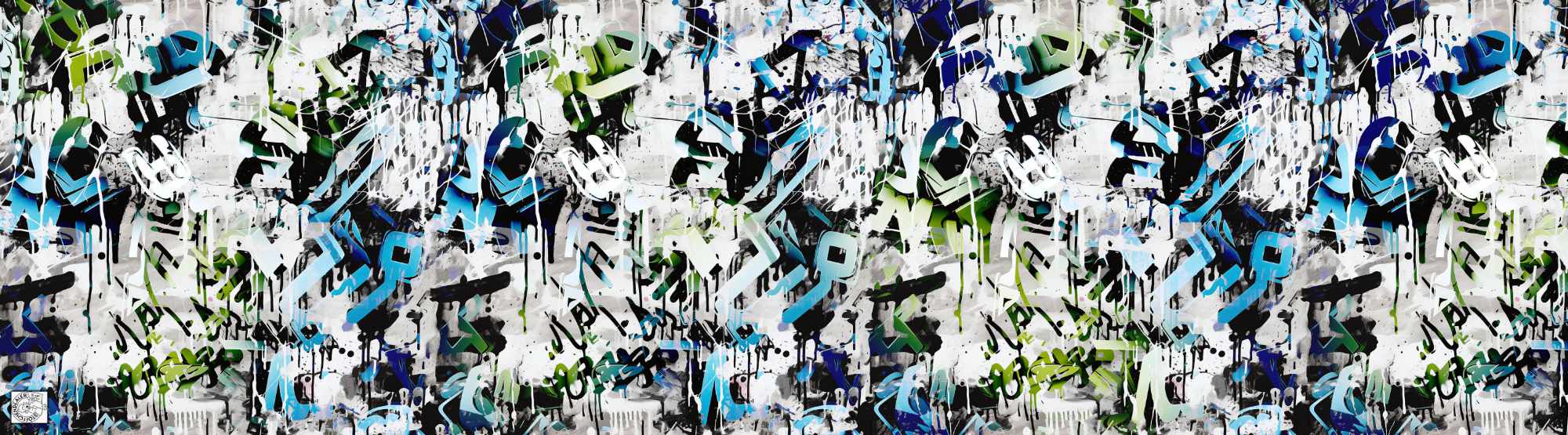Kombi Graffiti bunt | Eigenproduktion