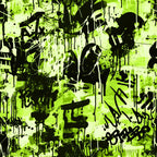 Kombi Graffiti grün | Eigenproduktion