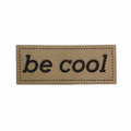 Label | 2x5 cm | be cool | 30 Farben