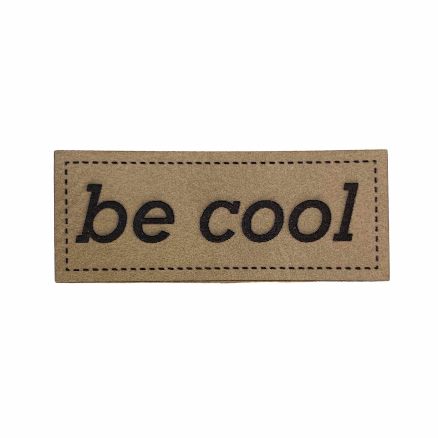 Label | 2x5 cm | be cool | 30 Farben
