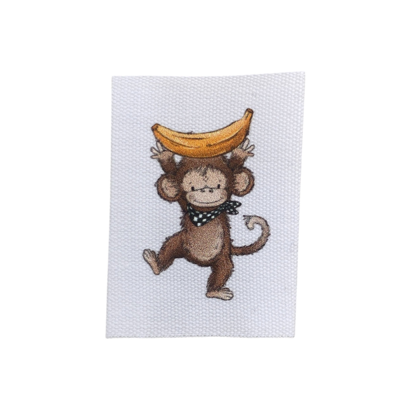 Baumwolllabel | Monkey #3 | Katzengold Designs