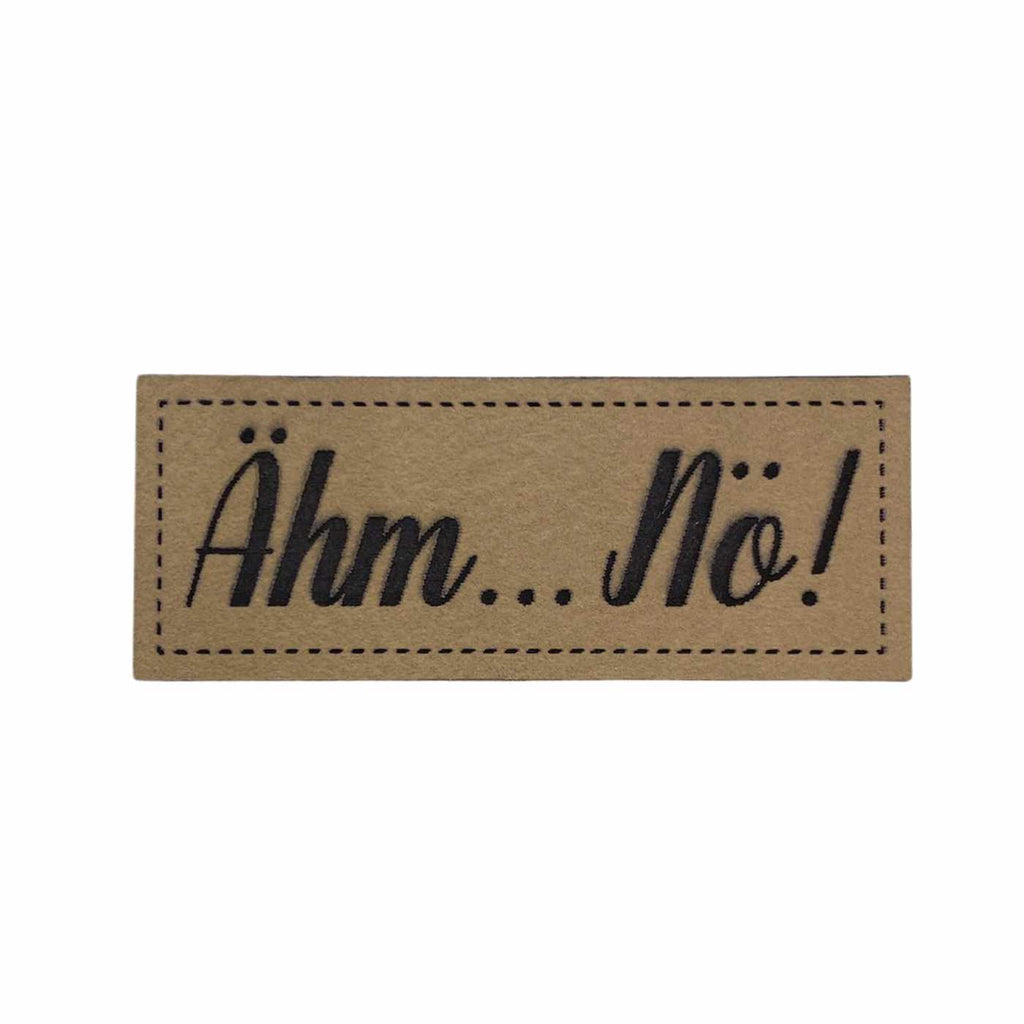 Label | 2x5 cm | Ähm nöö | 30 Farben