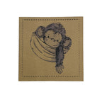 Label | 4x4 cm | Monkey #6 | 30 Farben