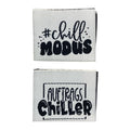 Weblabel | Chillmodus/Auftragschiller | weiß