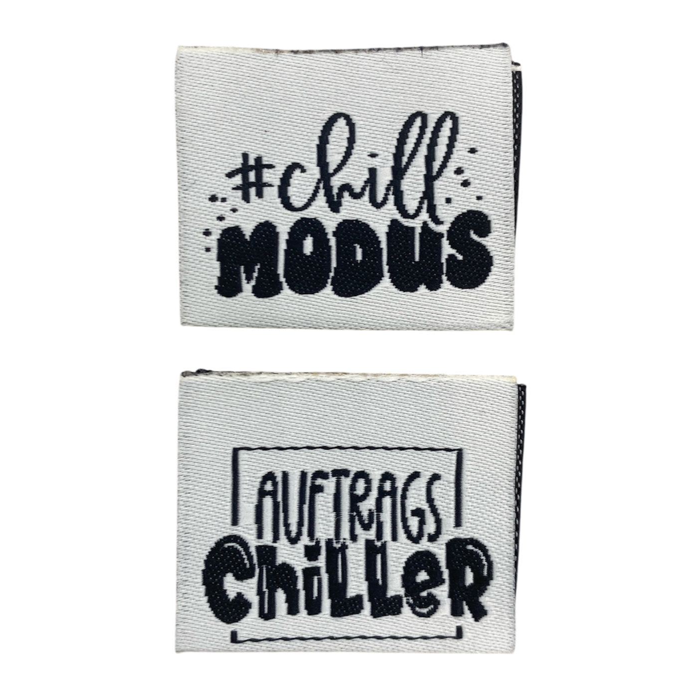 Weblabel | Chillmodus/Auftragschiller | weiß