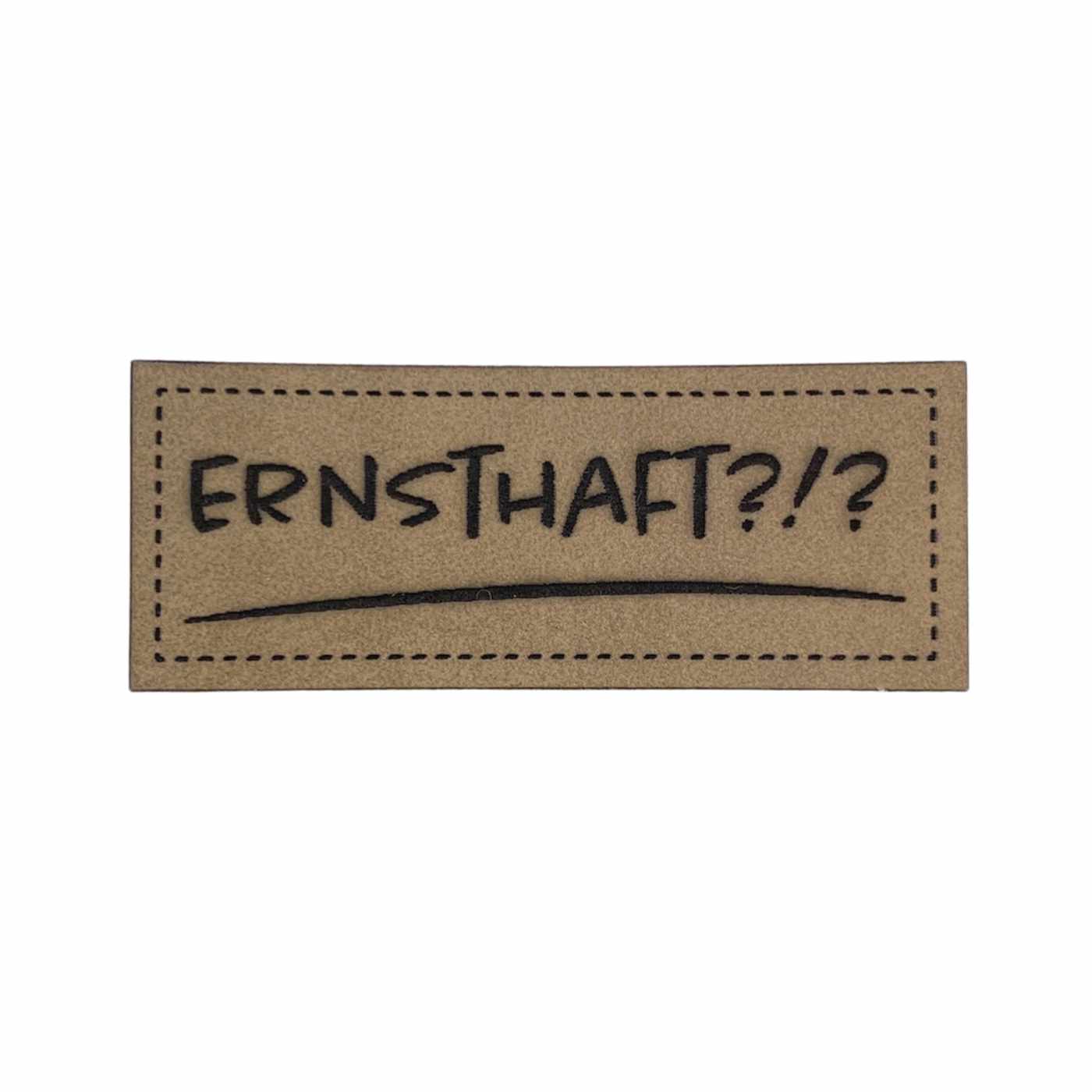 Label | 2x5 cm | Ernsthaft?!? | 30 Farben