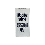 Weblabel | little girl/Prinzessin | weiß