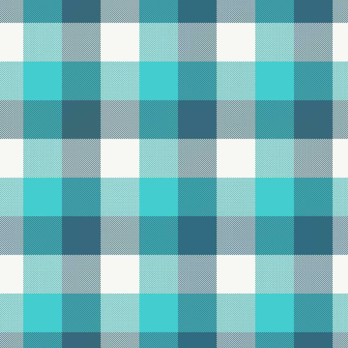 Kombi Karo hellblau | French Terry