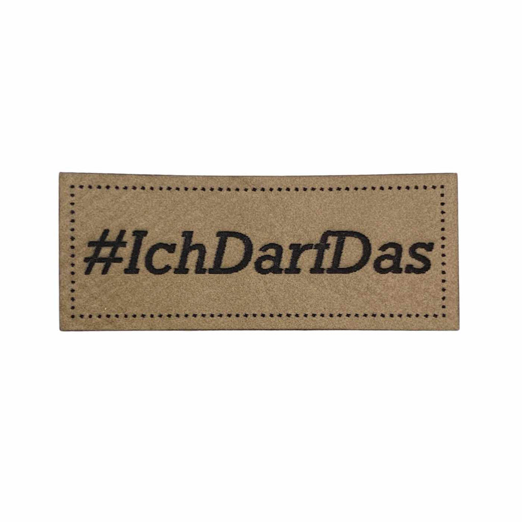Label | 2x5 cm | #ichdarfdas | 30 Farben