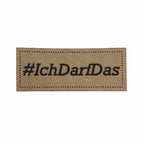 Label | 2x5 cm | #ichdarfdas | 30 Farben
