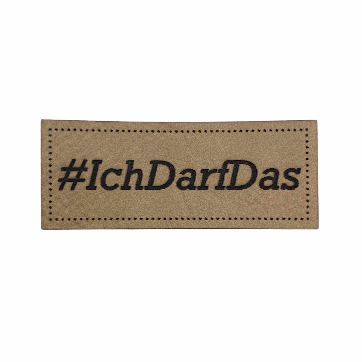 Label | 2x5 cm | #ichdarfdas | 30 Farben