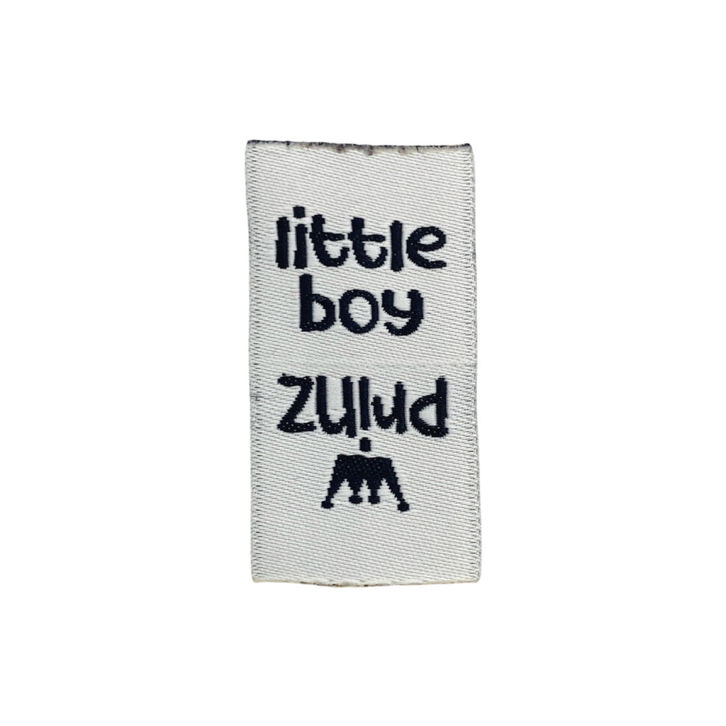 Weblabel | little boy/Prinz | weiß