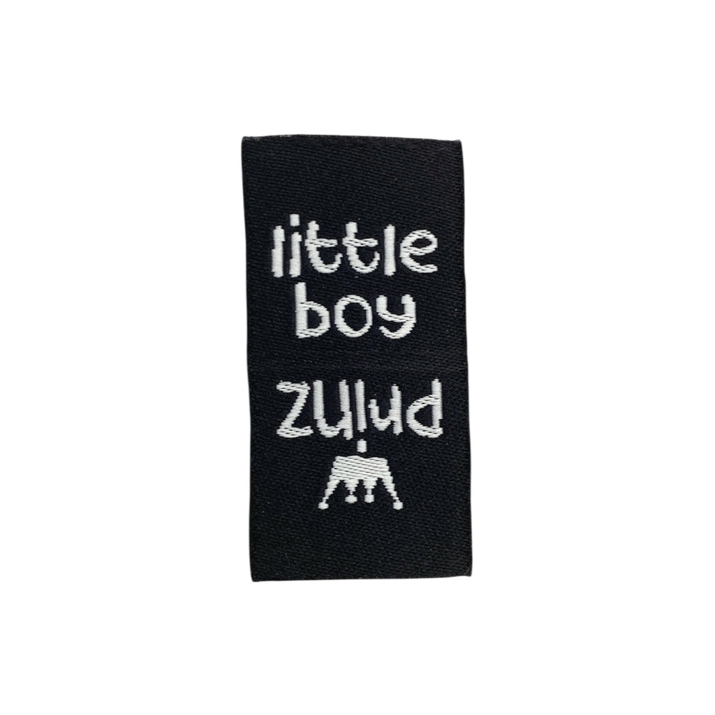 Weblabel | little boy/Prinz | schwarz