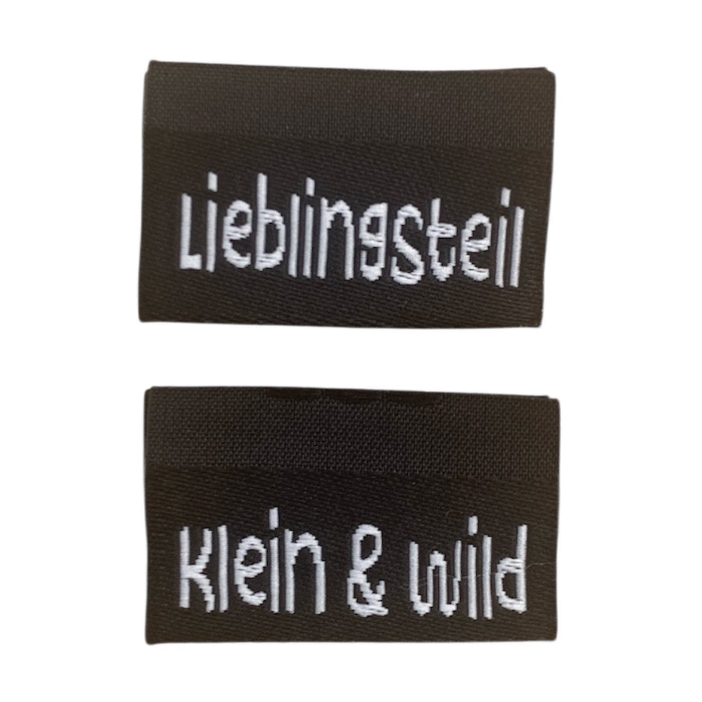 Weblabel | klein&wild/Lieblingsteil | schwarz