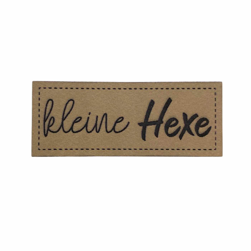 Label | 2x5 cm | kleine Hexe | 30 Farben