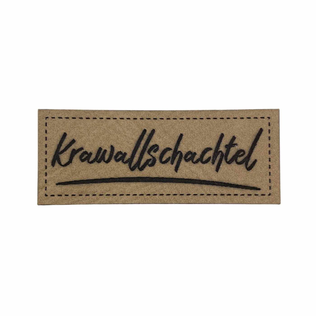Label | 2x5 cm | Krawallschachtel | 30 Farben