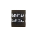 Weblabel | handmade/must have | schwarz